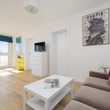 Bright Cityview With Ac Near Pge Narodowy By Renters 아파트 바르샤바
